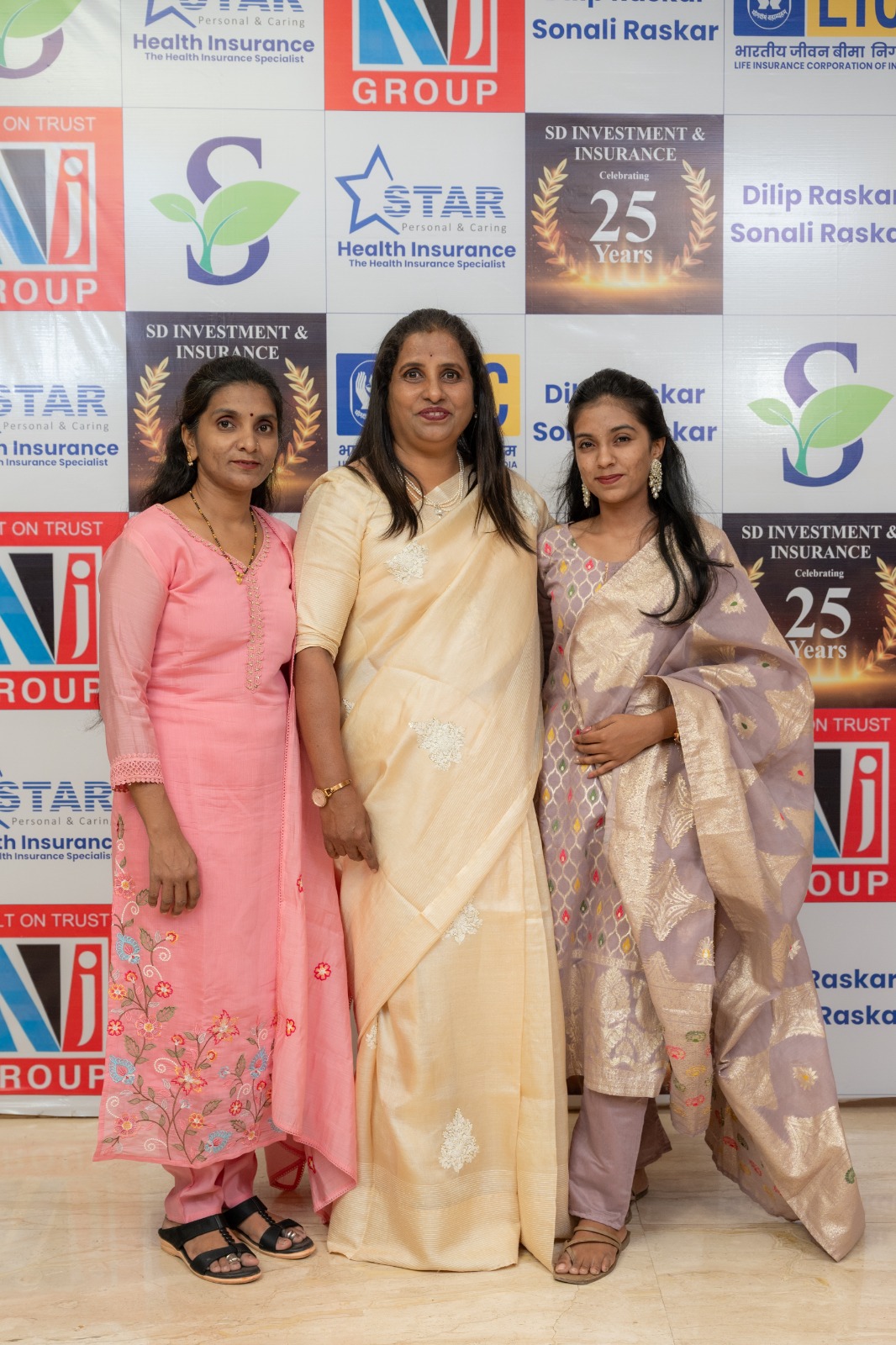 Varsha Gole & his Daughter