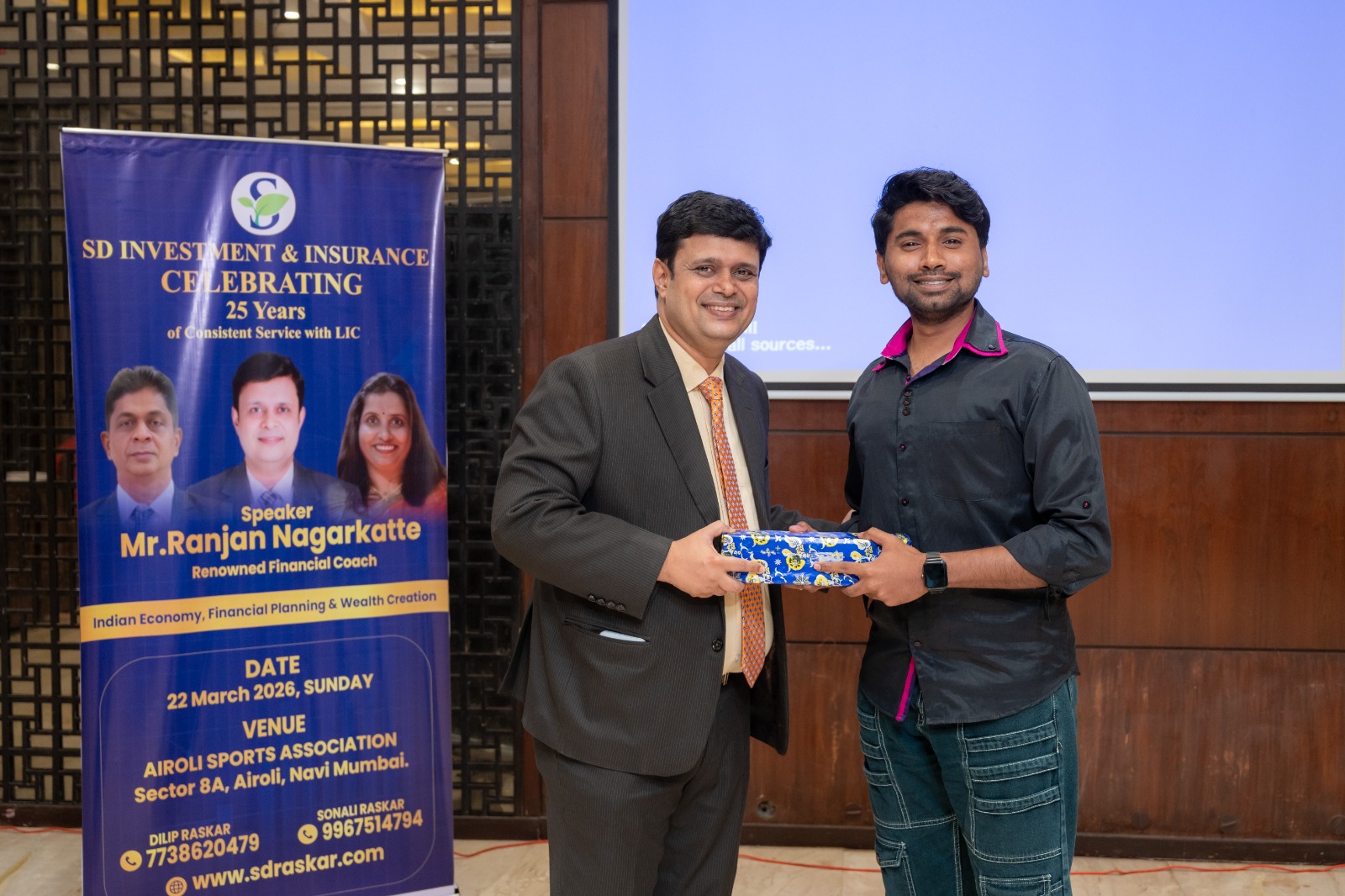 Mr. Jayesh Bharat Patil  Lucky draw winner