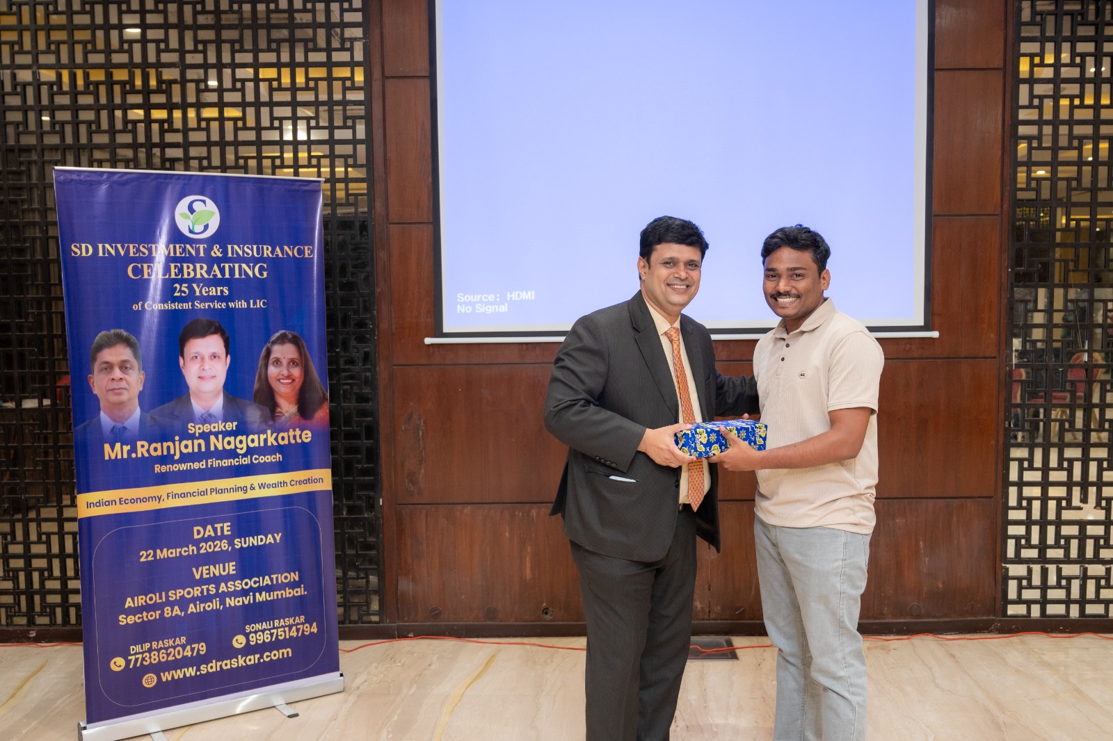 Mr. Satyaprakash Yadav Lucky draw winner