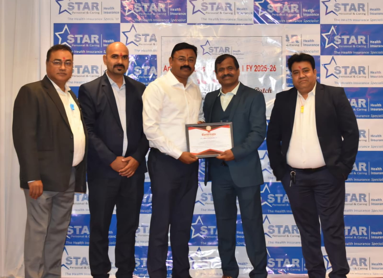 Awarded Trophy for Remarkable Achievement