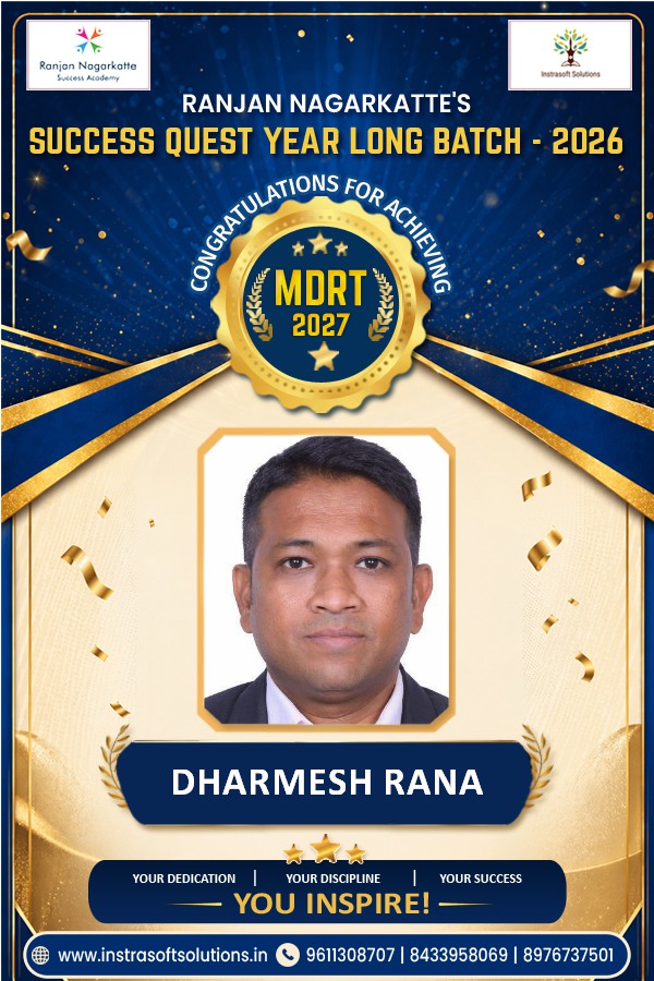 DHARMESH RANA-MDRT