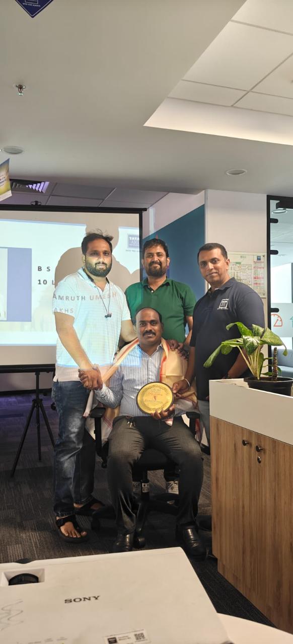 Honored for Best Performance