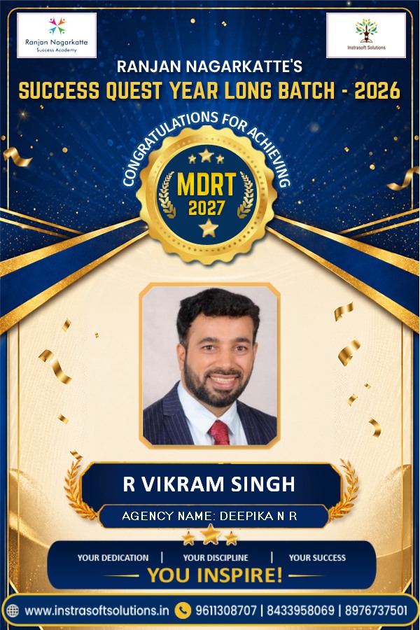 R VIKRAM SINGH-MDRT