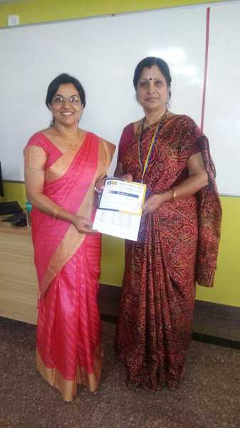 FELICITATION OF MRS. VIDHYA BHAT