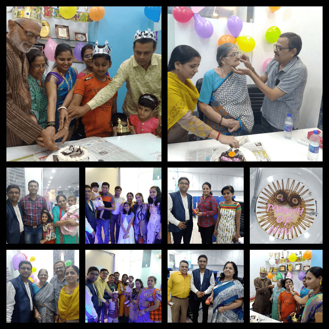 Birthday Cake Cutting* Function for the month of NOV'18 of all Laabdhi Family Members on 24/11/2018 was Excellent. Thank You All For your Support