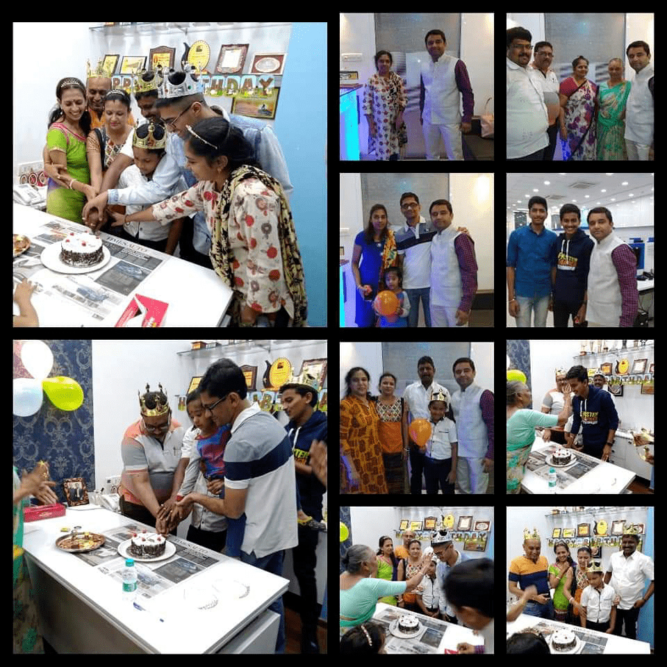 Birthday Cake Cutting* Function for the month of FEB'19 of all Laabdhi Family Members on 23/02/2019 was Excellent. Thank You All For your Support