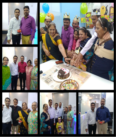 Birthday Cake Cutting* Function for the month of MAR'19 of all Laabdhi Family Members on 23/03/2019 was Excellent. Thank You All For your Support