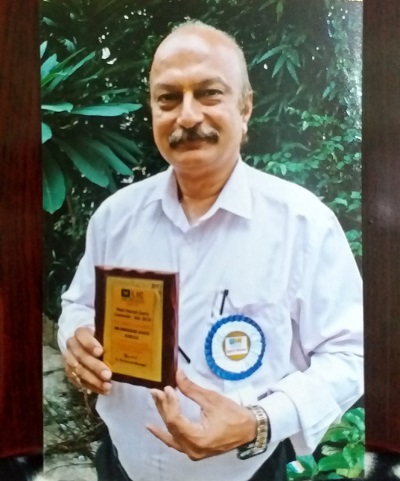 Received Trophy For Best Performance