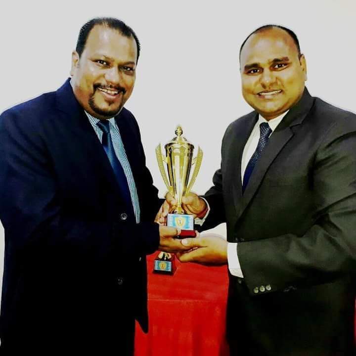 Token of appreciation by Mr.  Gupta, Senior advisor