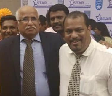 With Mr.  Naik, Senior Vice President Star Health