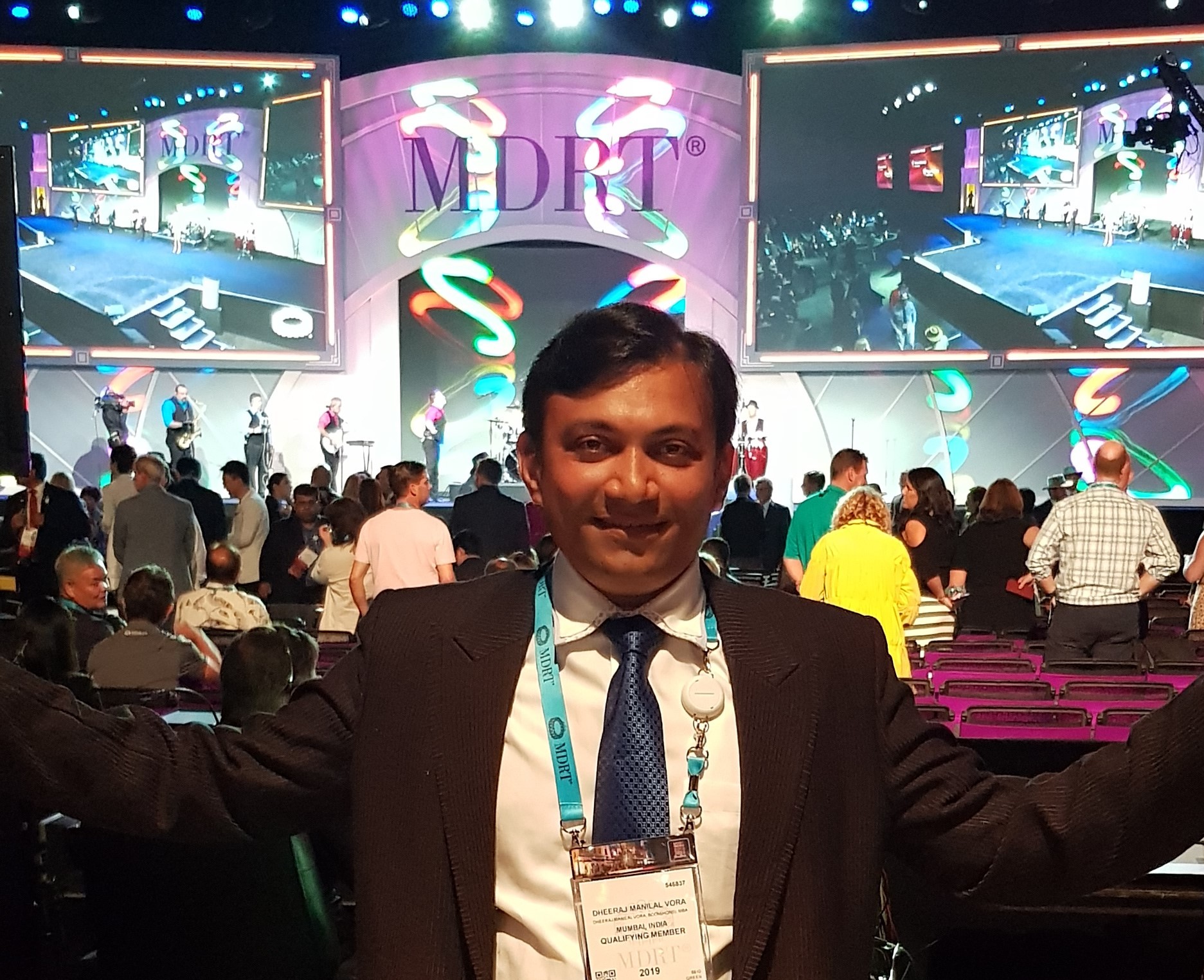 AT MDRT ANNUAL MEETING AT MIAMI, FLORIDA(USA)